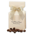 Chocolate Covered Peanuts in Ivory Gift Box